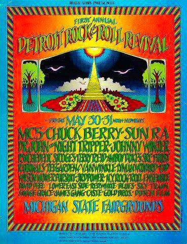 Detroit Rock & Roll Revival Poster